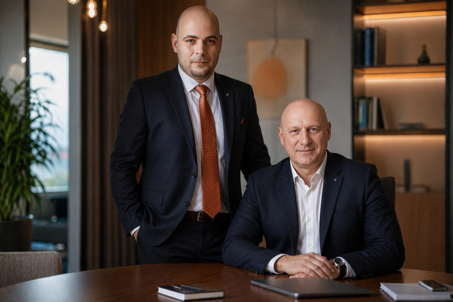 Tým LK Finance — Lukáš Kazimour a Petr Rolenčík
